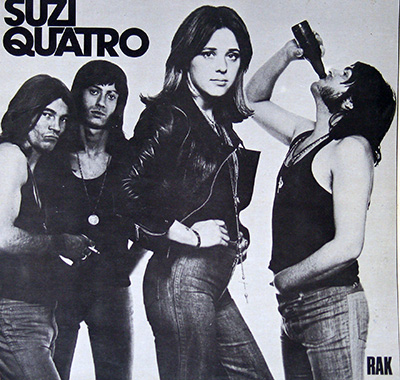 SUZI QUATRO - Self-Titled (1973)  album front cover vinyl record